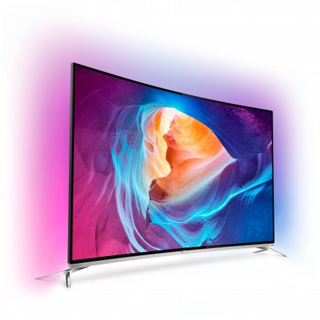 Philips 8700 series 55PUS8700 Curved 4K LED TV powered by Android TV™