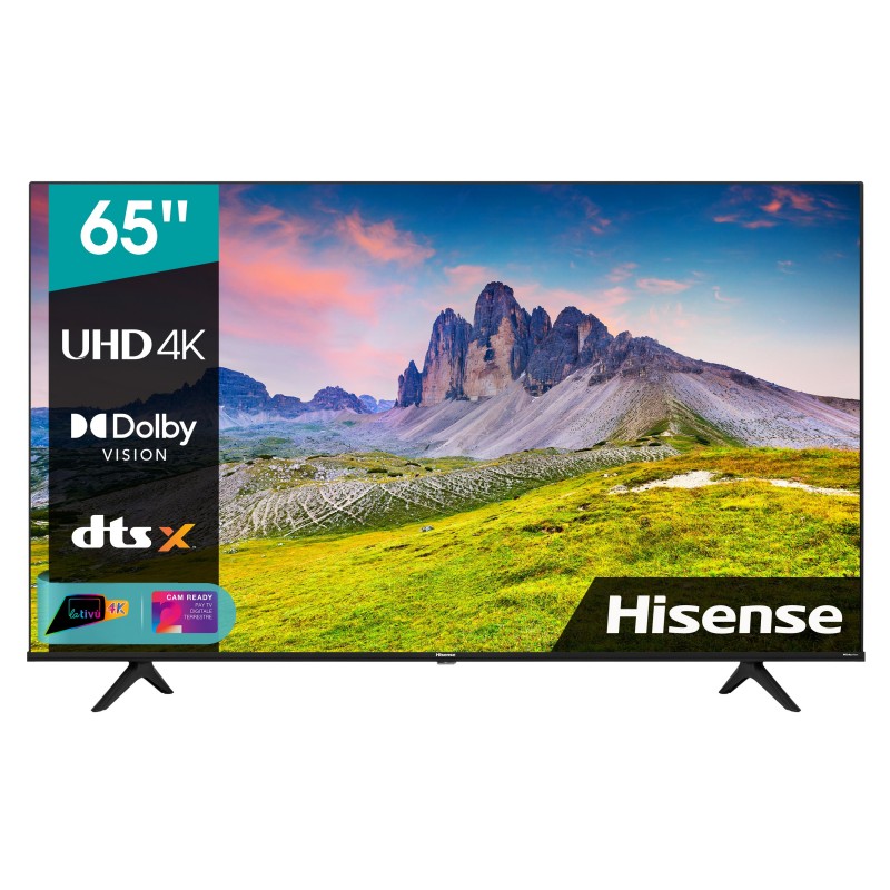 Hisense 65A6CG Fernseher 165,1 cm (65") 4K Ultra HD Smart-TV WLAN Schwarz, Grau 300 cd m²