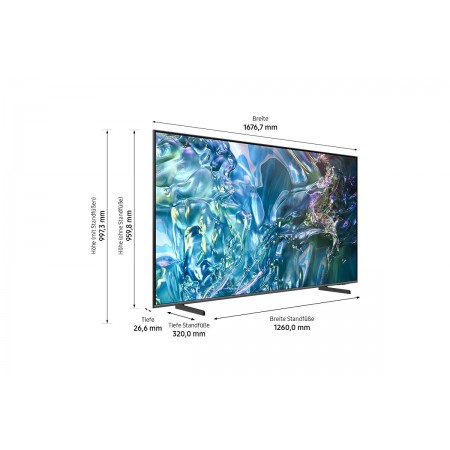 Samsung Q64D 75" QLED 4K Tizen OS™ Smart TV (2024)